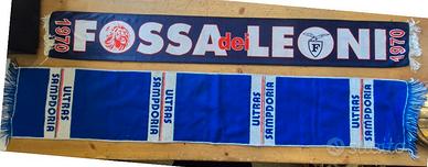 DUE SCIARPE SQUADRE CALCIO