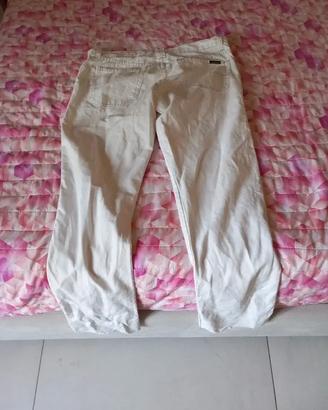 Pantalone bianco w. Parker taglia 52