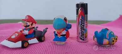 Set 3 action figure Mario Kart Yattaman Gatchaman