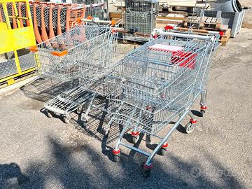 carrelli per la spesa ben usati