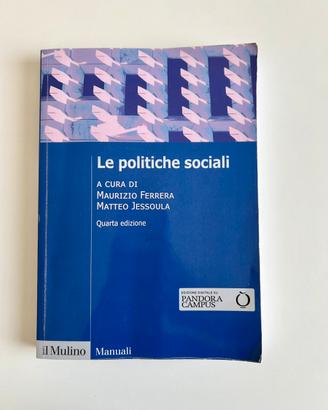 Libro Le politche sociali