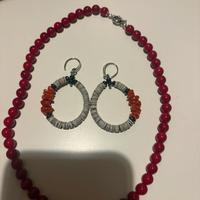 Parure corallo rosso pregiato di Alghero