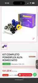 Powerflex alfa romeo mito/ grande punto