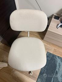 Sedia con rotelle Ikea Bleckberget