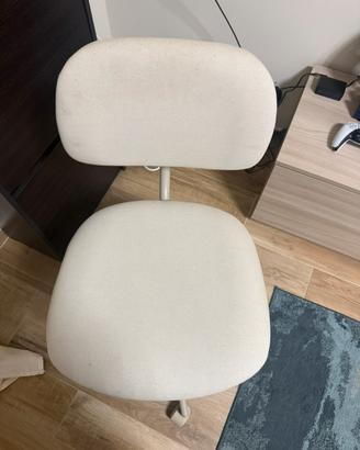 Sedia con rotelle Ikea Bleckberget
