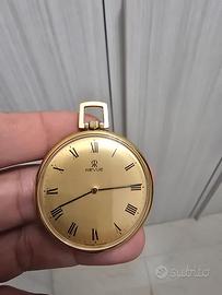 Orologio da Tasca Revue – Placcato Oro – Swiss Mad
