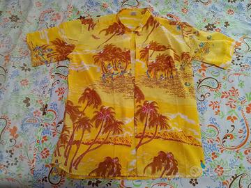 Camicia Camicia Hawaiana Cotone e poliestere - L