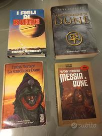 FRANK HERBERT 4  libri della Saga di DUNE