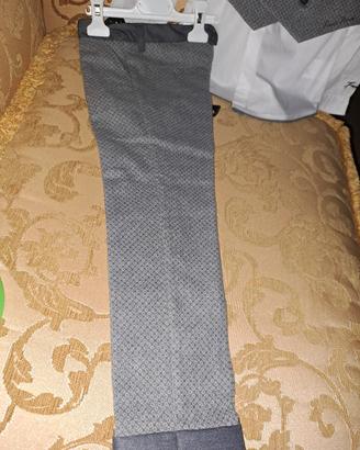 completo pantalone con camicia e gilet 