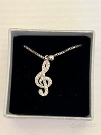 Collana chiave di violino