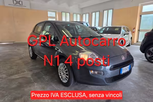 Fiat Punto 1.4 GPL 5 porte AUTOCARRO Van 4 posti N