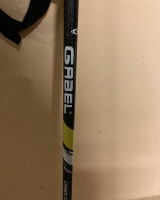 Gabel bastoncino da sci in carbonio cm 120