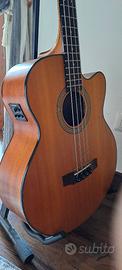 BASSO ACUSTICO CORT SJB5F NS CON BAG