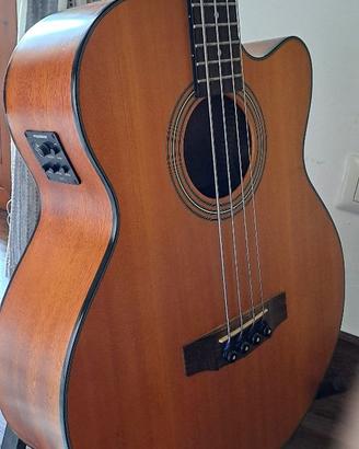 BASSO ACUSTICO CORT SJB5F NS CON BAG