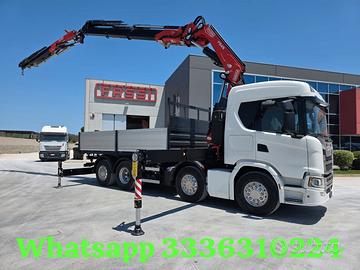 SCANIA G500 8X2 2019 EURO 6 PASSO 4950 GRU FASSI 5