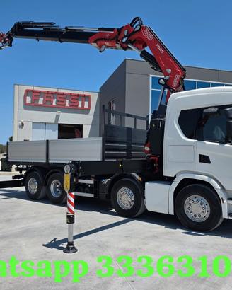 SCANIA G500 8X2 2019 EURO 6 PASSO 4950 GRU FASSI 5