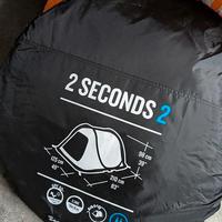 Tenda campeggio 2 SECONDS Decathlon | 2 posti
