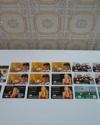 18 ricariche TOTOSI', special edition cards