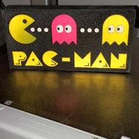 🕹️ Lampada LED Stile Arcade – Pac-Man Orizzontale