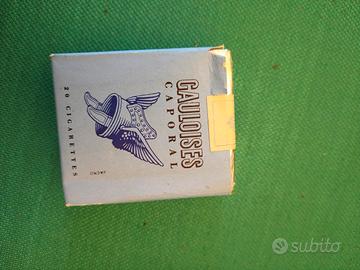 Raro Pacchetto Vintage Gauloises Caporal – Anni '8