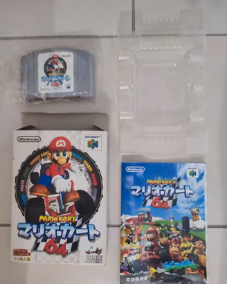 Mario Kart nintendo 64 jap