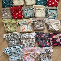 Pannolini lavabili stock