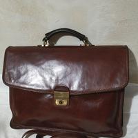 borsa da lavoro the bridge marrone in pelle 