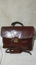 borsa da lavoro the bridge marrone in pelle 