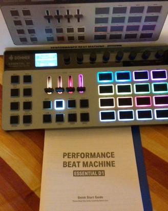 BEAT MACHINE & STEP SEQUENCER DONNER ESSENTIAL D1