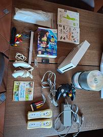 Nintendo Wii Completa 4 Pad 100 Giochi 