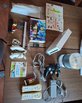 Nintendo Wii Completa 4 Pad 100 Giochi 