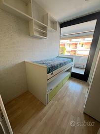 Mobile letto- scrivania
