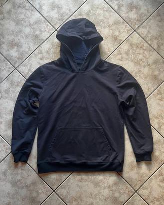 Lotto 2 Felpe Hoodie con cappuccio Blu Navy Uomo M
