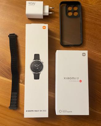 Xiaomi 17 256gb + Xiaomi Watch S4 come nuovi