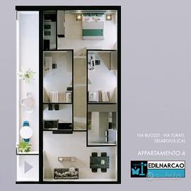 Nuovissimo e spazioso quadrilocale