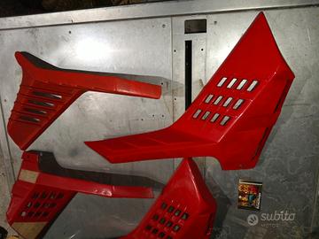 carena sinistra rossa motron moto epoca nos carene