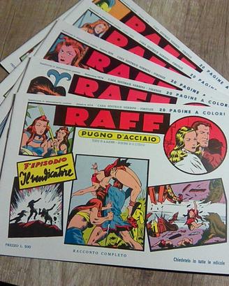 RAFF "Pugno d'acciaio" collezione completa