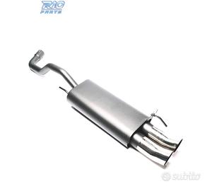 SILENZIATORE DI SCARICO PER VOLKSWAGEN VW POLO 199