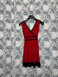 Vestito rosso donna elegante