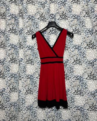 Vestito rosso donna elegante