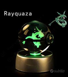 🔮 Pokémon 3D Crystal Ball Figure Rayquaza –Sfera