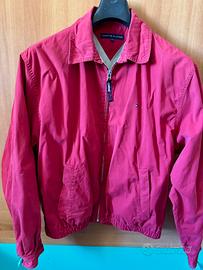 Giacca rossa Tommy Hilfiger taglia M