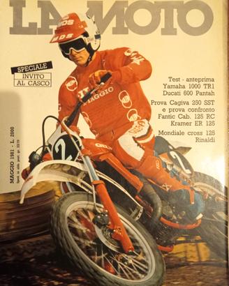 Rivista LA MOTO numero 5 anno 1981