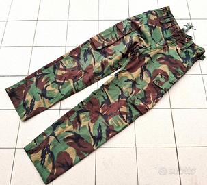 Pantaloni inglesi mimetici DPM anni '90 tg. M