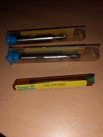 3 frese con scalanatura nuove