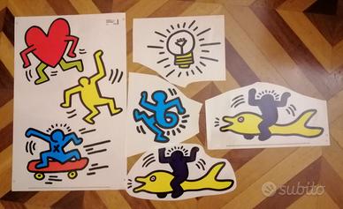 stickers da parete Keith Haring