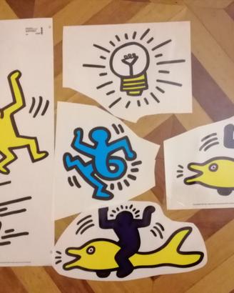 stickers da parete Keith Haring