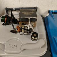 Attrezzatura pesca a spinning