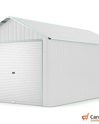 Capanno container box 360x762cm serranda bianco