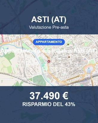 Immobile in asta di 85 m² a Asti